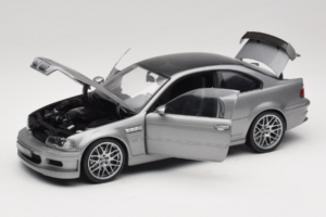 BMW M3 E46 GTR Street Silbergrau Kyosho 1:18 08507S Metall – Bild 2 von 8