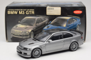 BMW M3 E46 GTR Street Silbergrau Kyosho 1:18 08507S Metall – Bild 8 von 8