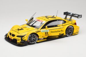 BMW M3 E92 #22 T. Glock BMW Team MTEK DTM 2013 Minichamps 1:18 100132222 Metall – Bild 2 von 8