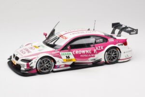 BMW M3 E92 DTM #16 BMW Team RMG A. Priaulx 2013 Minichamps 1:18 100132216 Metall – Bild 2 von 8