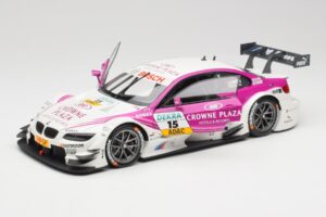 BMW M3 E92 #15 A. Priaulx BMW Team RBM DTM 2012 Minichamps 1:18 100122215 Metall – Bild 2 von 8