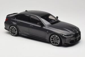 BMW M3 G80 Schwarz Metallic Minichamps 1:18 155020202 Metall – Bild 4 von 6