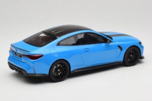 BMW M4 CS G82 Riviera Blue GT Spirit 1:18 GT511 Resin – Bild 2 von 6