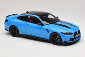 BMW M4 CS G82 Riviera Blue GT Spirit 1:18 GT511 Resin – Bild 4 von 6