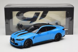 BMW M4 CS G82 Riviera Blue GT Spirit 1:18 GT511 Resin – Bild 6 von 6