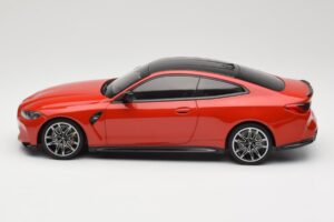 BMW M4 F82 Imola Red Metallic Minichamps 1:18 155020121 Metall – Bild 3 von 6