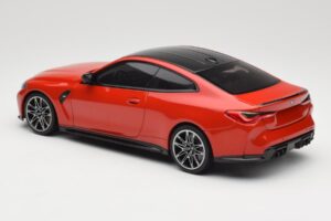 BMW M4 F82 Imola Red Metallic Minichamps 1:18 155020121 Metall – Bild 5 von 6