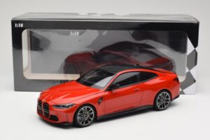 BMW M4 F82 Imola Red Metallic Minichamps 1:18 155020121 Metall – Bild 6 von 6