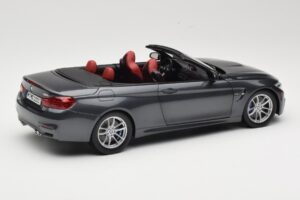 BMW M4 F83 Cabriolet Mineral Grey Paragon 1:18 80432339610 Metall – Bild 3 von 8