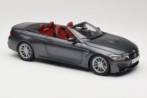 BMW M4 F83 Cabriolet Mineral Grey Paragon 1:18 80432339610 Metall – Bild 6 von 8