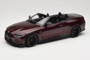 BMW M4 G83 Cabrio Rot Metallic Minichamps 1:18 155021032 Metall
