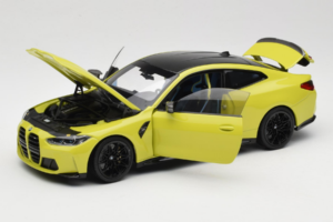 BMW M4 G82 Gelb Händler Edition Minichamps 1:18 80435A51949-R1 Metall – Bild 2 von 10