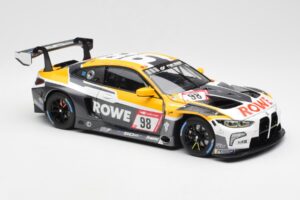 BMW M4 G82 GT3 Rowe Racing #98 ADAC 24 Hours Nürburgring 2022 Minichamps 1:18 113222098 Metall – Bild 6 von 8