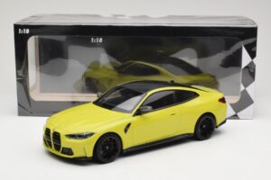 BMW M4 G82 Gelb Minichamps 1:18 155020120 Metall – Bild 6 von 6