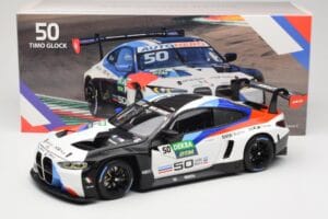 BMW M4 GT3 Ceccato Racing #50 T. Glock DTM Imola 2022 Minichamps 1:18 113222050 Metall – Bild 8 von 8