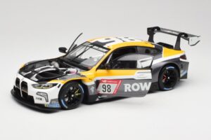 BMW M4 GT3 #98 M. Wittmann / S. van der Linde Rowe Racing ADAC 24h Nurburgring 2023 Minichamps 1:18 113232098 Metall – Bild 2 von 8