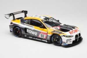 BMW M4 GT3 #98 M. Wittmann / S. van der Linde Rowe Racing ADAC 24h Nurburgring 2023 Minichamps 1:18 113232098 Metall – Bild 6 von 8