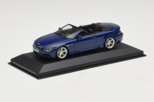 BMW M6 E64 Cabriolet Blue Metallic Minichamps 1:43 BMW017 Metall – Bild 2 von 4