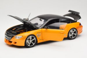 BMW M6 E63 AC Schnitzer Tension Yellow & Black Norev 1:18 183550 Metall – Bild 2 von 8