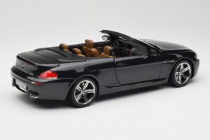 BMW M6 E64 Cabriolet Sapphire Black Kyosho 1:18 80430417424 Metall – Bild 4 von 9