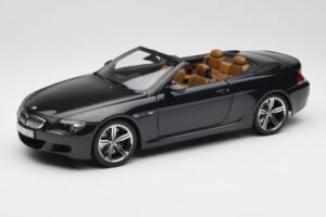 BMW M6 E64 Cabriolet Sapphire Black Kyosho 1:18 80430417424 Metall