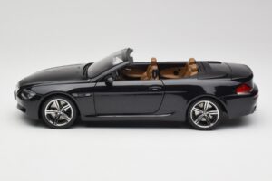 BMW M6 E64 Cabriolet Sapphire Black Kyosho 1:18 80430417424 Metall – Bild 5 von 9