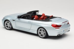 BMW M6 F12 Cabriolet Silverstone Silver Paragon 1:18 8043225656 Metall – Bild 7 von 8