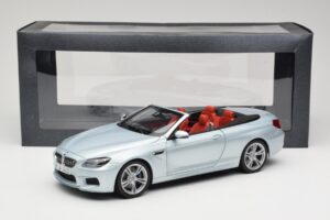 BMW M6 F12 Cabriolet Silverstone Silver Paragon 1:18 8043225656 Metall – Bild 8 von 8
