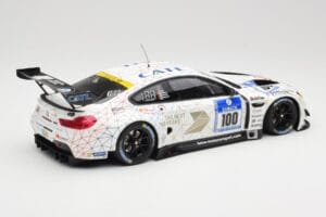 BMW M6 GT3 F13 #100 Schubert Motorsport J. Edwards / J. Klingmann 24h Nürburgring 2016 Minichamps 1:18 155162611 Metall – Bild 2 von 6