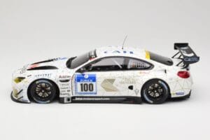 BMW M6 GT3 F13 #100 Schubert Motorsport J. Edwards / J. Klingmann 24h Nürburgring 2016 Minichamps 1:18 155162611 Metall – Bild 3 von 6