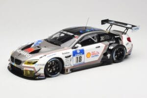 BMW M6 GT3 F13 #18 Schubert Motorsport A. Farfus / J. Krohn 24h Nürburgring 2016 Minichamps 1:18 155162618 Metall