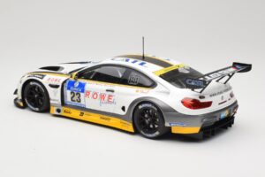 BMW M6 GT3 F13 #23 Rowe Racing A. Sims / P. Eng 24h Nürburgring 2016 Minichamps 1:18 155162623 Metall – Bild 5 von 6