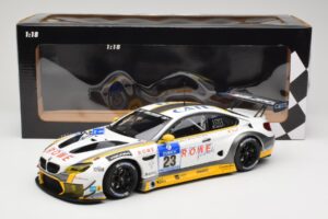 BMW M6 GT3 F13 #23 Rowe Racing A. Sims / P. Eng 24h Nürburgring 2016 Minichamps 1:18 155162623 Metall – Bild 6 von 6