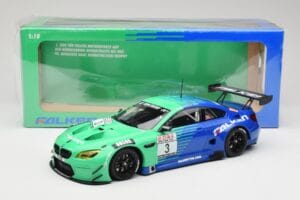 BMW M6 GT3 F13 #3 Falken Motorsports P. Düsseldorf / J. Müller VLN Winner Heat 4 2017 Minichamps 1:18 153172693 Metall – Bild 6 von 6