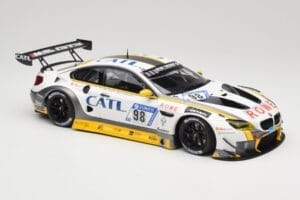 BMW M6 GT3 F13 #98 Rowe Racing M. Palttala / N. Catsburg 2nd Place 24 Hours of Nürburgring 2017 Minichamps 1:18 155172698 Met – Bild 4 von 6