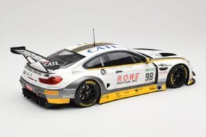 BMW M6 GT3 F13 #98 Rowe Racing T. Blomqvist / N. Catsburg 24 Hours of Spa 2017 Minichamps 1:18 155172688 Metall – Bild 2 von 6
