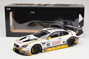 BMW M6 GT3 F13 #98 Rowe Racing T. Blomqvist / N. Catsburg 24 Hours of Spa 2017 Minichamps 1:18 155172688 Metall – Bild 6 von 6