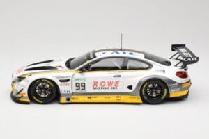 BMW M6 GT3 F13 #99 Rowe Racing P. Eng / M. Martin 24 Hours of Spa 2017 Minichamps 1:18 155172689 Metall – Bild 3 von 6