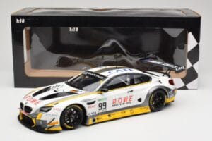 BMW M6 GT3 F13 #99 Rowe Racing P. Eng / M. Martin 24 Hours of Spa 2017 Minichamps 1:18 155172689 Metall – Bild 6 von 6