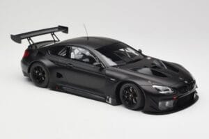 BMW M6 GT3 F13 Plain Body Version Matte Black Minichamps 1:18 155162610 Metall – Bild 4 von 6