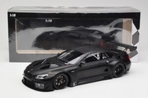 BMW M6 GT3 F13 Plain Body Version Matte Black Minichamps 1:18 155162610 Metall – Bild 6 von 6