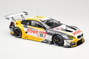 BMW M6 GT3 Rowe Racing #98 M. Wittmann / T. Blomqvist / P. Eng 4th Place 24 Hours Nurburgring 2020 Minichamps 1:18 155202698  – Bild 4 von 6