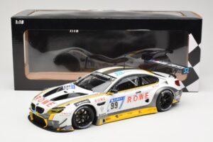 BMW M6 GT3 Rowe Racing #99 M. Basseng / M. Martin 24 Hours Nurburgring 2017 Minichamps 1:18 155172699 Metall – Bild 6 von 6