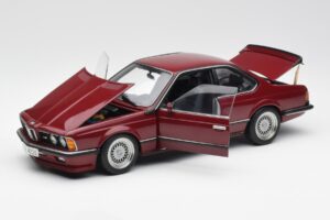 BMW M635 CSi E24 Karmin Rot AUTOart 1:18 70528 Metall – Bild 2 von 8