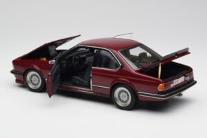 BMW M635 CSi E24 Karmin Rot AUTOart 1:18 70528 Metall – Bild 5 von 8