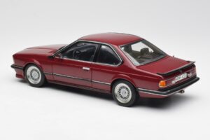 BMW M635 CSi E24 Karmin Rot AUTOart 1:18 70528 Metall – Bild 7 von 8