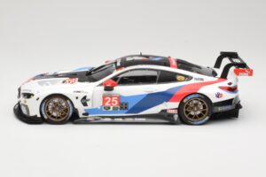 BMW M8 GTE Team RLL C. De Phillippi / B. Auberlen 2nd in Class 12 Hours of Sebring 2018 Minichamps 1:18 155182925 Metall – Bild 3 von 6