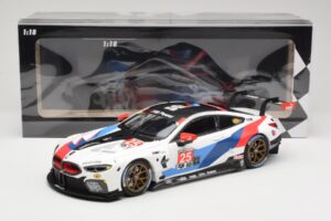 BMW M8 GTE Team RLL C. De Phillippi / B. Auberlen 2nd in Class 12 Hours of Sebring 2018 Minichamps 1:18 155182925 Metall – Bild 6 von 6