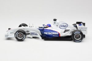 BMW Sauber F1.06 #17 J. Villeneuve Launch Version 2006 Minichamps 1:18 80430413184 Metall – Bild 3 von 6