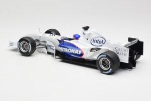 BMW Sauber F1.06 #17 J. Villeneuve Launch Version 2006 Minichamps 1:18 80430413184 Metall – Bild 5 von 6